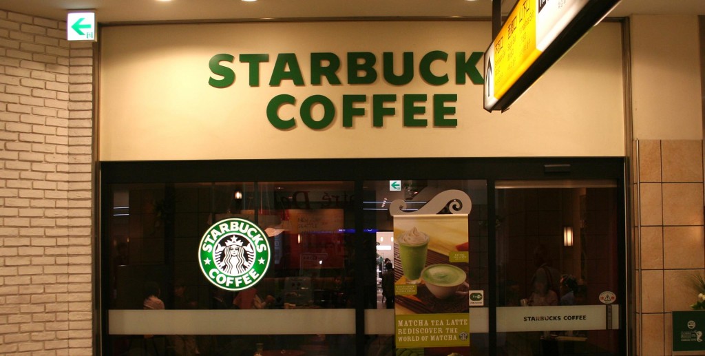 a photo of the storefront of a Starbucks coffee shop